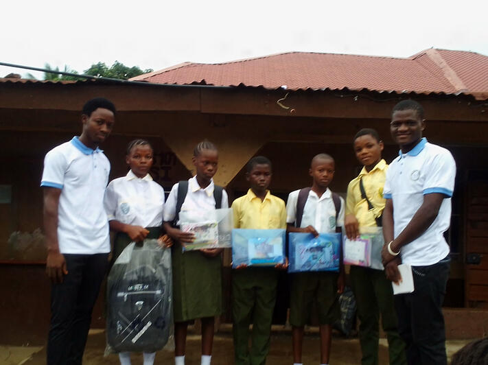 Helping the Poor pupils